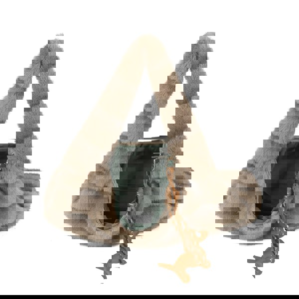 Kitise Cozy Faux Fur Hobo Soft Textured Tote Shoulder Bag