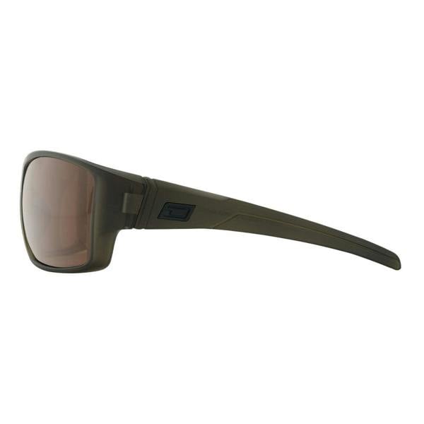 Dirty Dog HOODOO - Satin Crystal Olive with Brown Lens