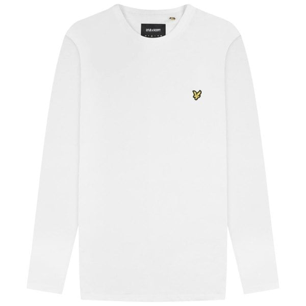 Lyle & Scott Branded Long Sleeve T-Shirt - White