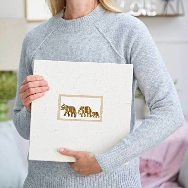 Paper High Elephant Dung Photo Album