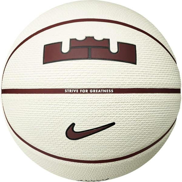 Nike LeBron Basketball - Sail/Red/Black - 