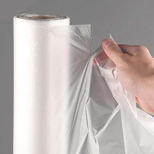 1000 Pcs sandwich bags Plastic Bag Roll Clear Polythene Fruit Vegetable Butchers Counter Bags on a Roll Plastic Food Bags Roll Plastic Sandwich Bags