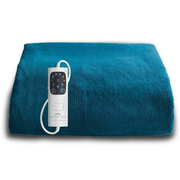 Dreamland Snuggle Up Heated Throw Electric Blanket - Teal - 120cm x 160cm