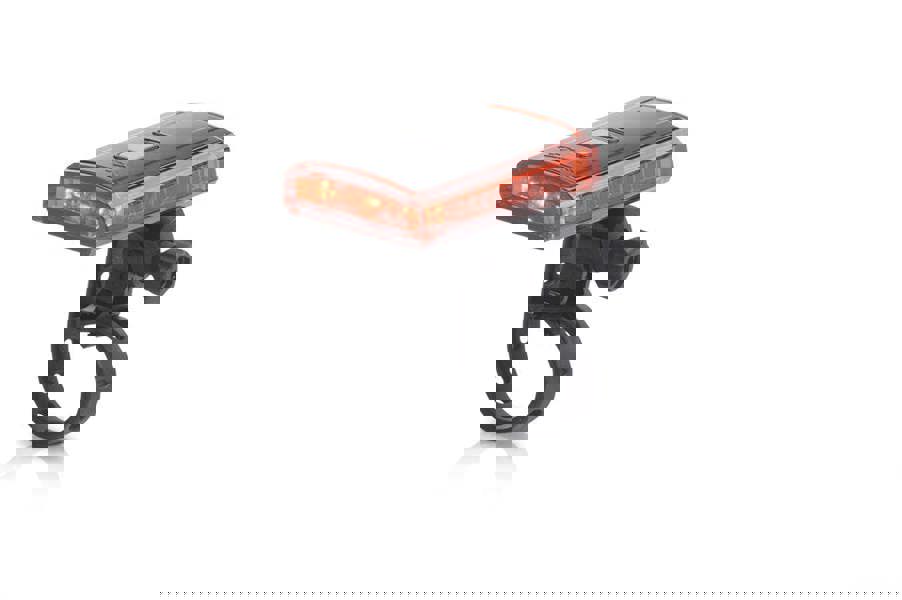 XLC Light Rear Bike Comp Titania Black Bicycle Cycling Safety LED USB Visibility