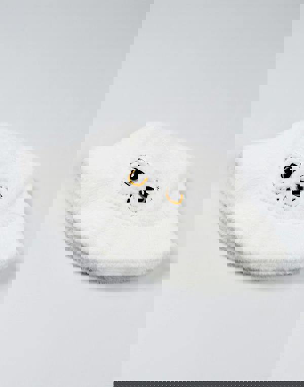 Harry Potter Unisex White Hedwig Bucket Hat (One Size)