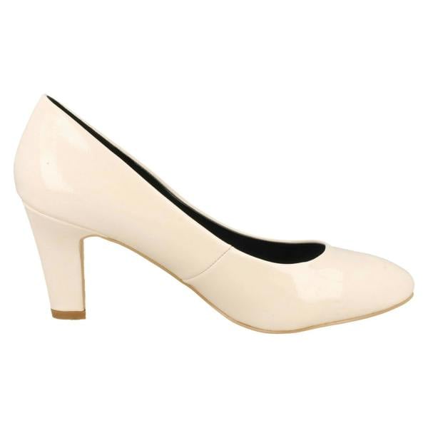 Anne Michelle Ladies Anne Michelle Patent Court Shoes