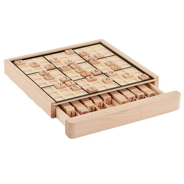 MidOcean SUDOKU Wooden Board Game - Wood - 