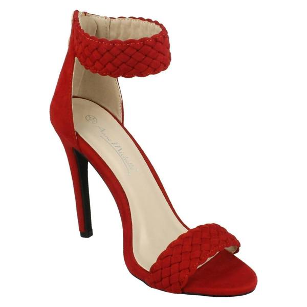 Anne Michelle Ladies Anne Michelle Braided Ankle Strap Sandals