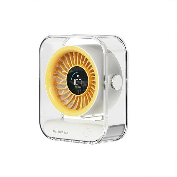 Leaper Digital Display Portable Rechargeable Desktop Cooling Fan