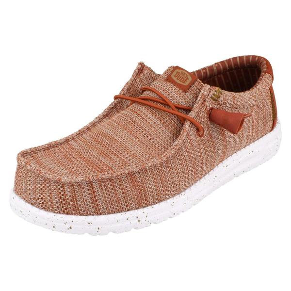 HEYDUDE Mens Hey Dude Casual Shoes Wally Stretch Sox