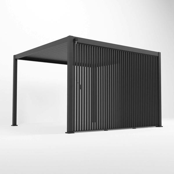 Ocean Designs Tivoli E-LED 6m x 3m Grey Frame Free Standing Pergola