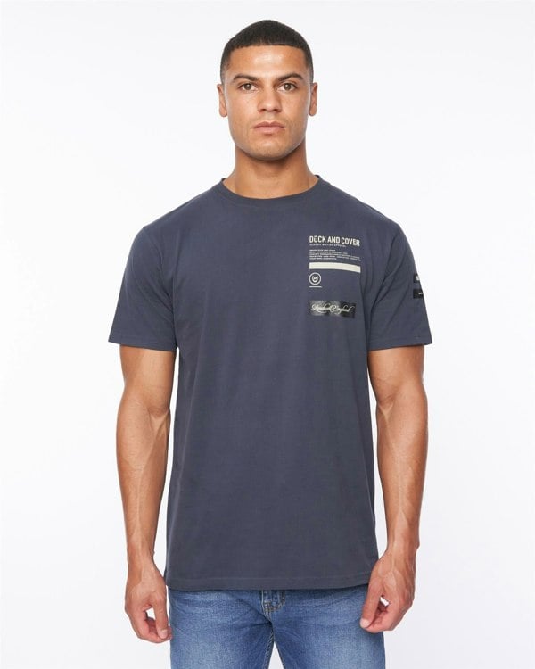 Duck and Cover Jennerkins T-Shirt - Navy