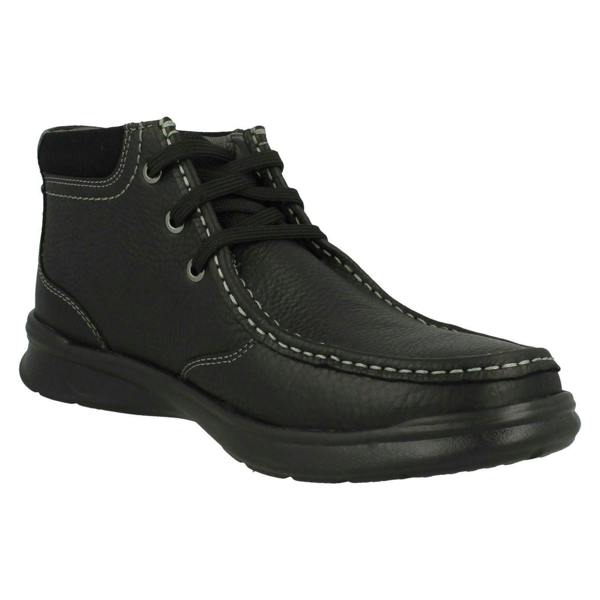 Clarks Mens Clarks Casual Lace Up Boots Cotrell Top