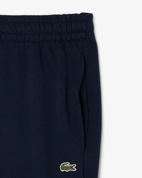 Lacoste Regular Fit Mens Fleece Sweatpants - Navy Blue 166 | CHO | Designer Mens Sweatpants