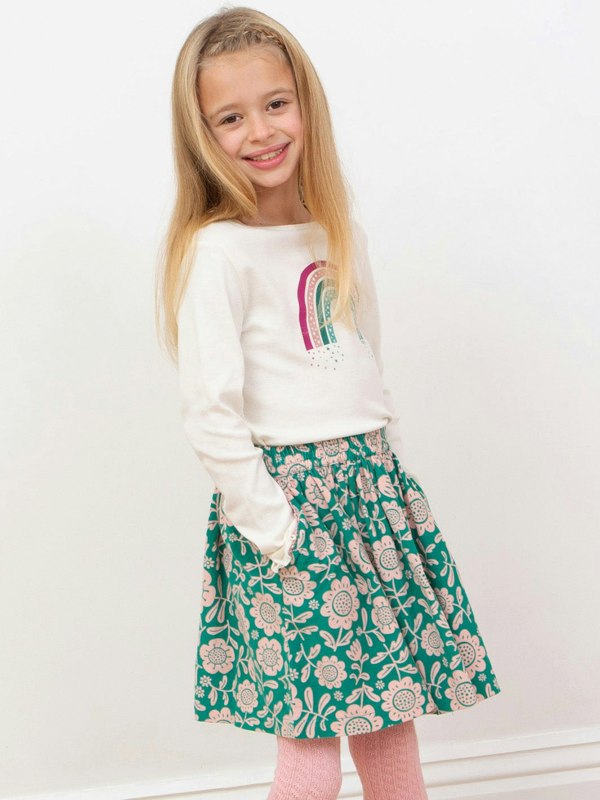 Kite Girls Organic Folksy Skirt