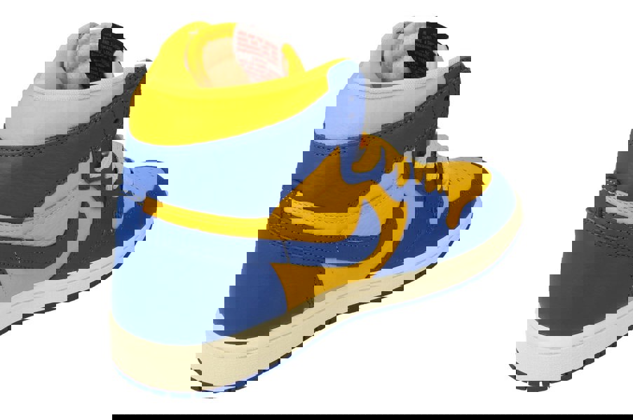 Nike Womens Air Jordan 1 Retro Hi Og Trainers Fd2596  700 - Varsity Maize Game Royal Sail 700 - Photo 2