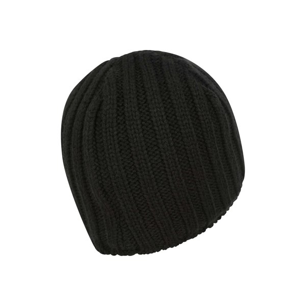 Mountain Warehouse Mens Faux Fur Lined Beanie - Black