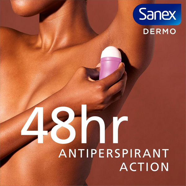 Sanex Anti-Perspirant Roll On Deodorant Invisible 50ml Pack of 6