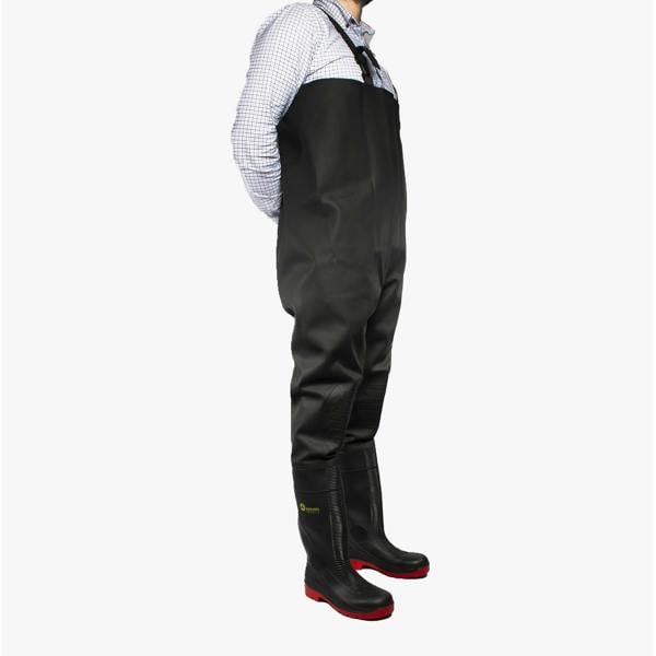 Amblers Safety DANUBE Safety Waders in Red