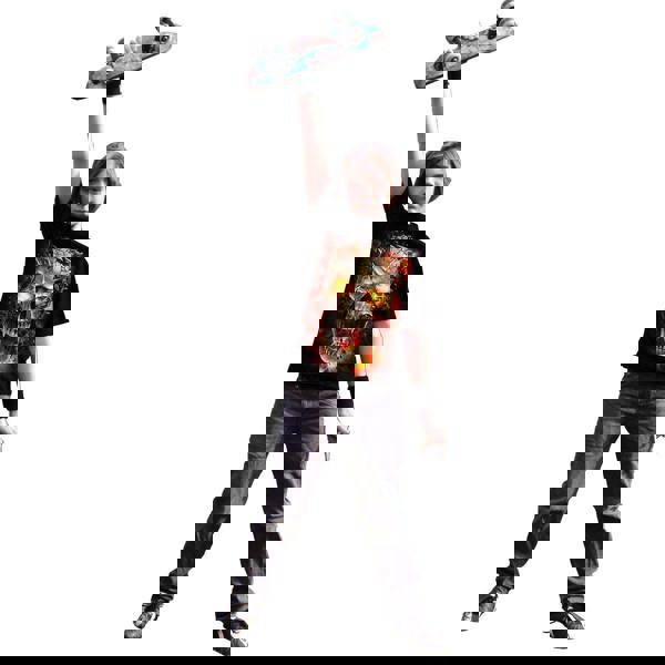 SKULL BLAST - Kids T-Shirt Black - Spiral USA