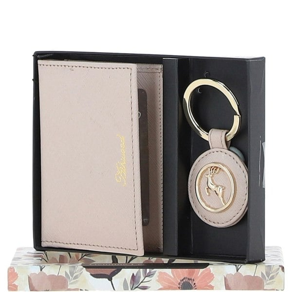 Leather Card Holder & Gift Set: slg-31243