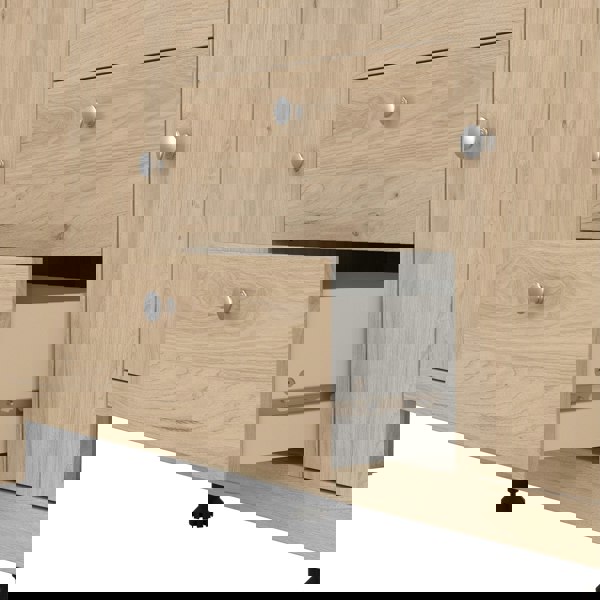 Furniture To Go Madrid Sideboard 2 Doors + 3 Drawers in Jackson Hickory Oak