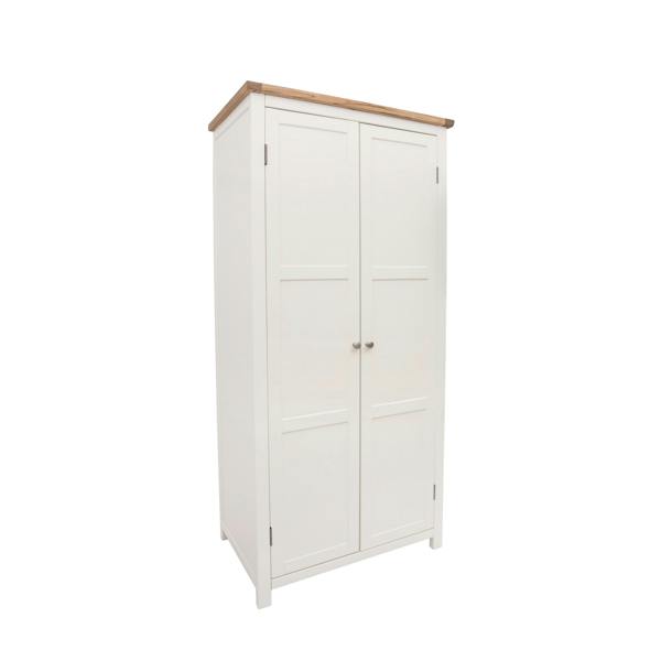 Cabinet Bits Lovere 2 Door Wardrobe Chrome Knob