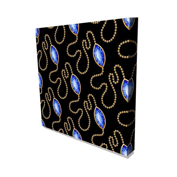 New Product Golden chains and gemstones (Canvas Prints)  - Andrew Lee Home and Living Homeware