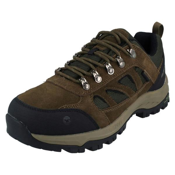 Hi-Tec Mens Hi-Tec Waterproof Lace Up Casual Walking Trainers Bandera Expedition Low WP Wide