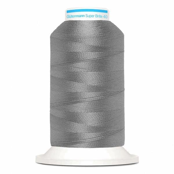 Gutermann Super Brite Polyester 40 Embroidery Thread 1000m Polyester Thread Suitable For Embroidery