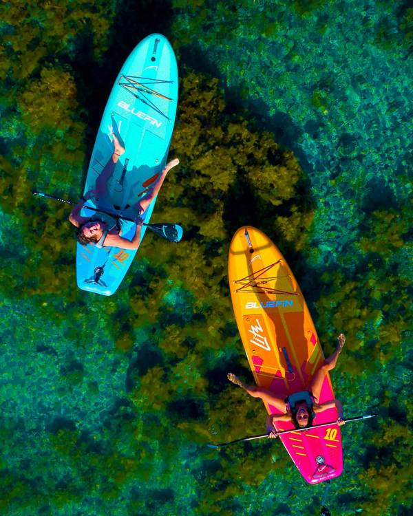 Bluefin Evolution series Lite inflatable Paddleboard SUP range 