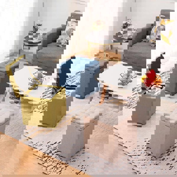 Cube Footstool With Storage-Weilai Concept-Weilai Concept