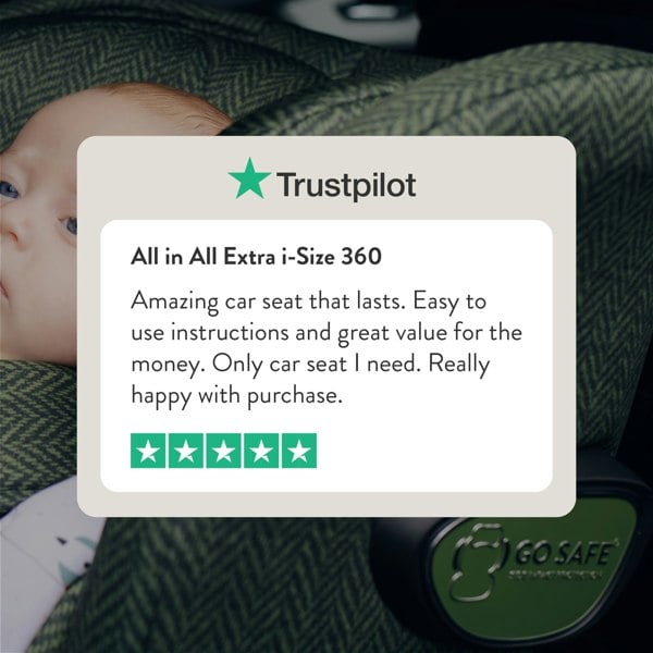 Cosatto All in All Extra i-Size 360 Car Seat Masquerade