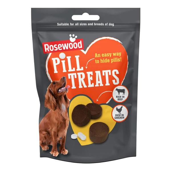 Rosewood Pill Treats for Dogs 80g
