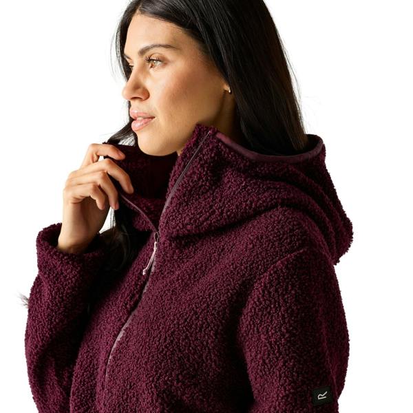 Regatta Womens/Ladies Elindra Water Repellent Half Zip Fleece - Fig - 