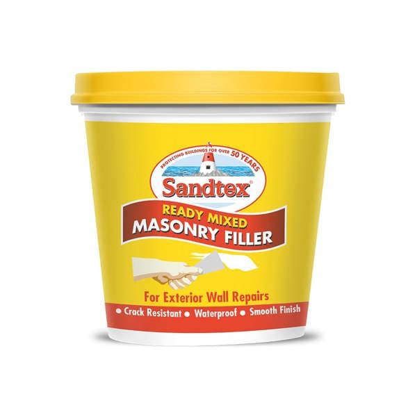 Sandtex Ready Mixed Masonry Filler Smooth White 500g