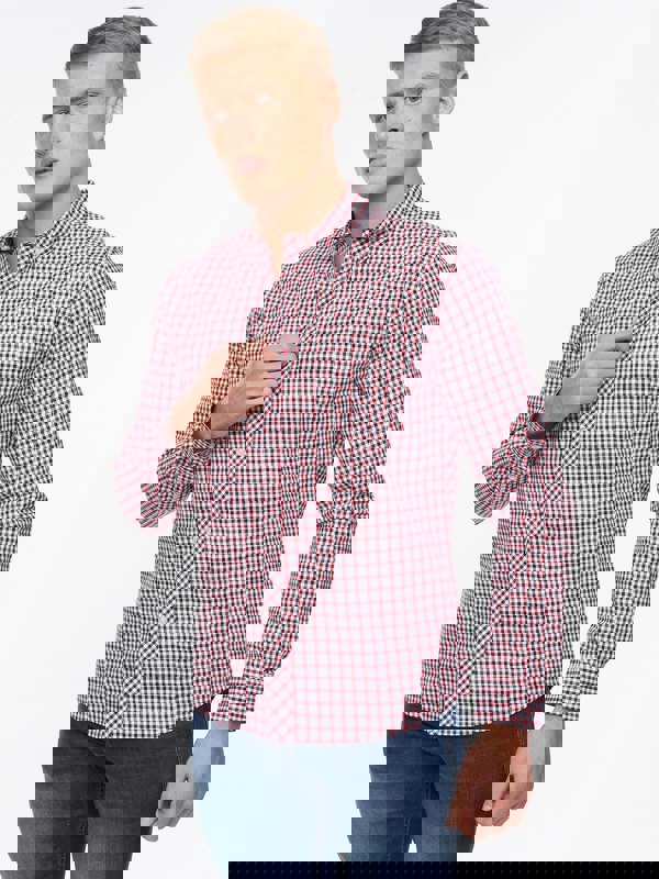 Bewley & Ritch Macrae Shirt Red Check