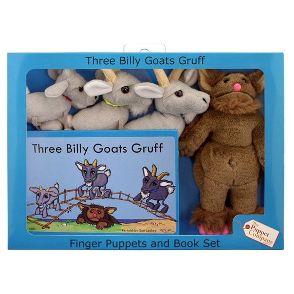 The Puppet Company Three Billy Goats Gruff - Traditional Story Sets