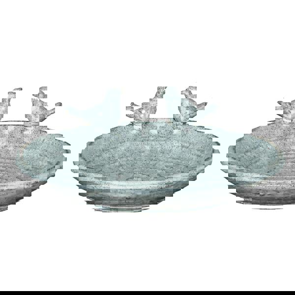 Hill Interiors Eira Bird Bath - White - 