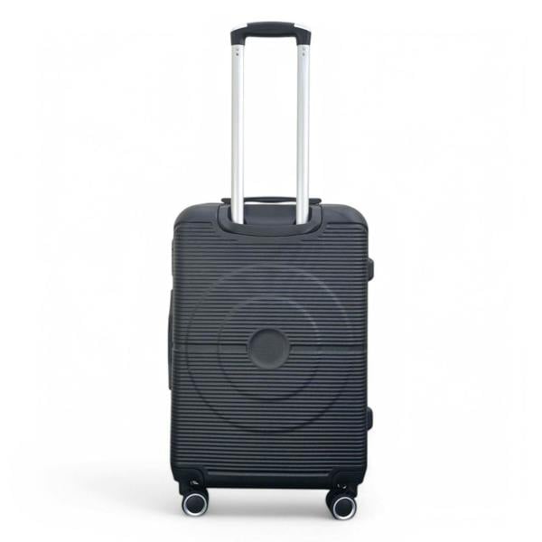 Infinity Luggage Robust ABS Hard Shell 8 Wheels Luggage Travel Holiday Cabin Suitcase Set