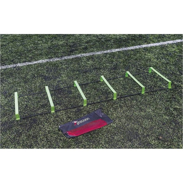 Height Adjustable / Flat Agility Training Ladder - Football Training Footwork