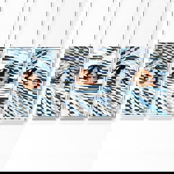 Boho Style Wall Decor | Set of 3 Boho Women Wall art Prints