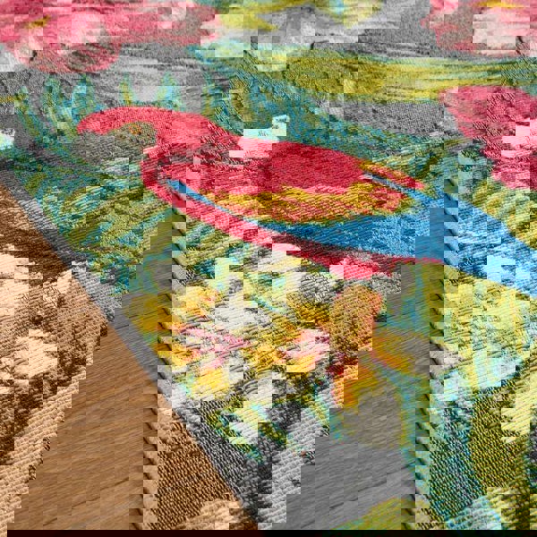 Tropicana Floral Rug – Multicolour Indoor/Outdoor Rug