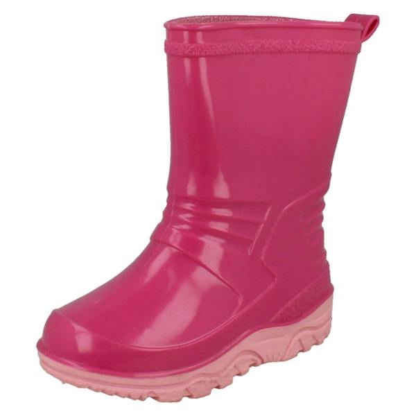 Spot On Girls Spot On Plain Wellington Boots