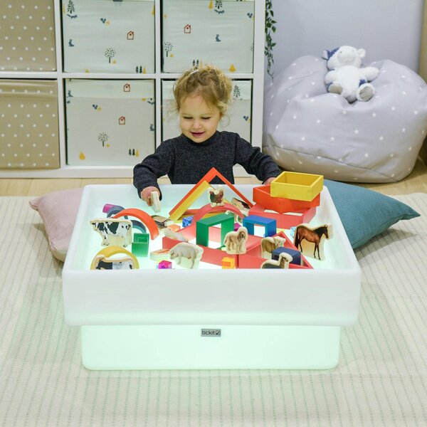 tickit Discovery Glow Square Table