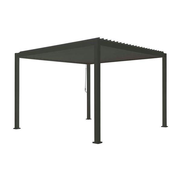 Ocean Designs Tivoli 3.6m x 3.6m Grey Frame Free Standing Pergola