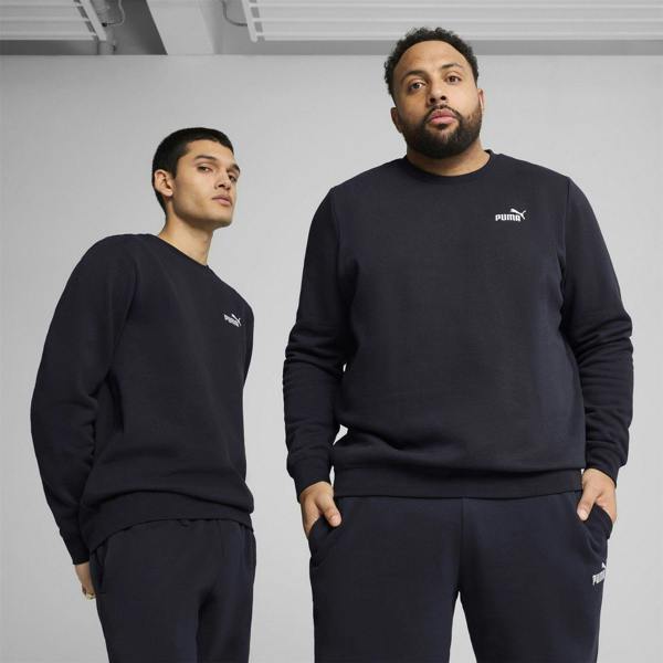 Puma Mens Number 1 Relaxed Fit Sweatshirt - Navy - 