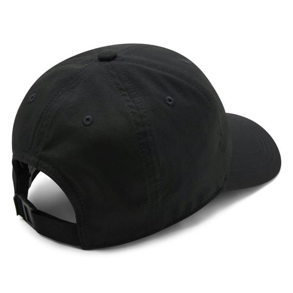 Lacoste Childrens/Kids Logo Dobby Baseball Cap - Black - 