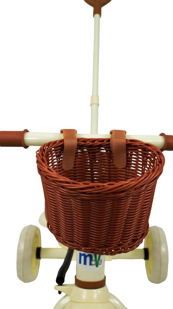 MoVe Steer Along Trike with Basket and Tassels