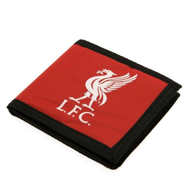 Liverpool FC Touch Fastening Canvas Wallet - Red/Black/White